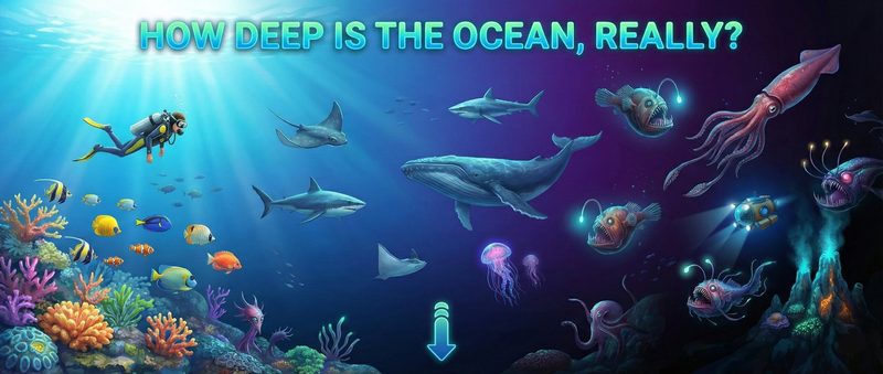 Ocean Depth — How deep is the ocean really?