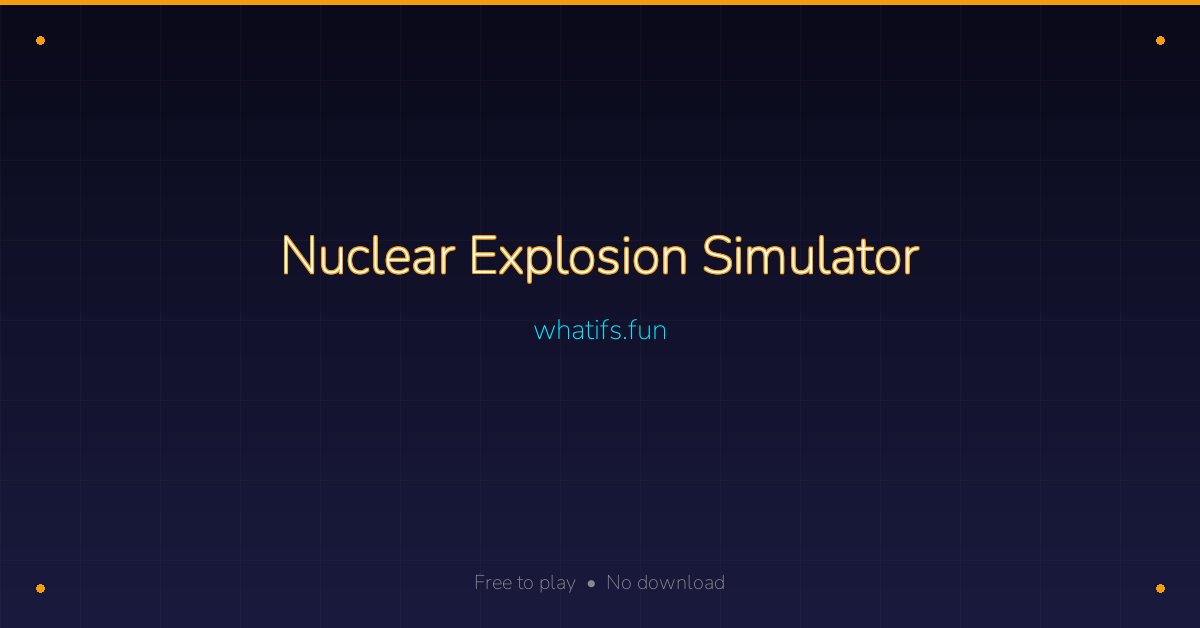 Nuclear Strike Simulation | Interactive Global Map
