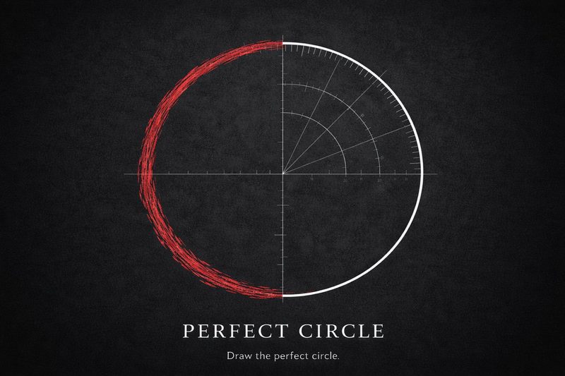 Perfect Circle — Draw the perfect circle