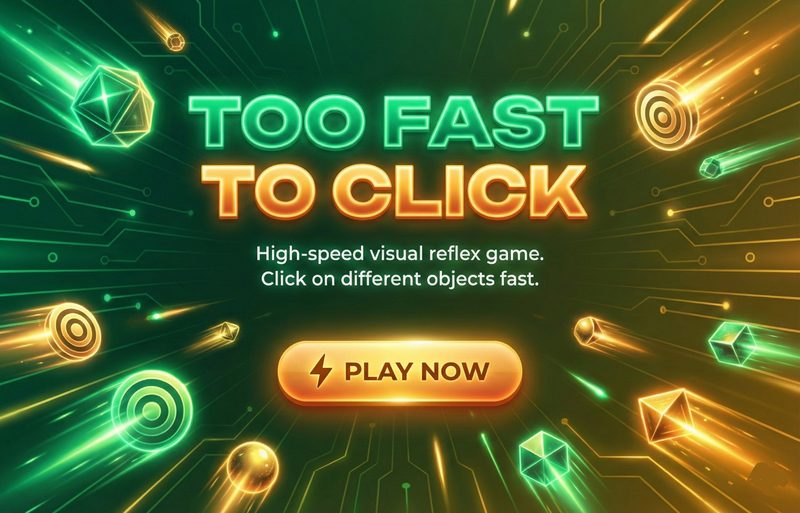 Speed Click Test — Click the target before time runs out