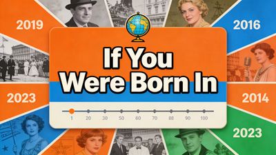 If You Were Born In…