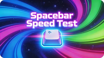 Spacebar Speed Test