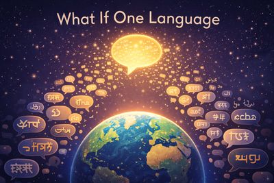 What If Everyone Spoke One Language